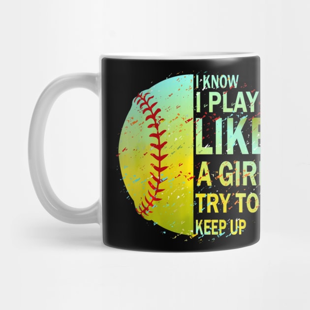 Softball Shirt for Girls & Women by Chicu
